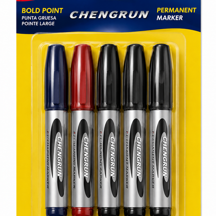 Permanent Marker- 5 ct