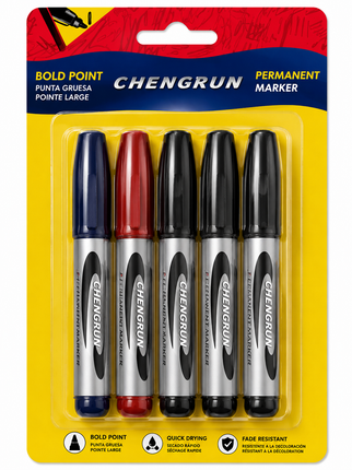Permanent Marker- 5 ct