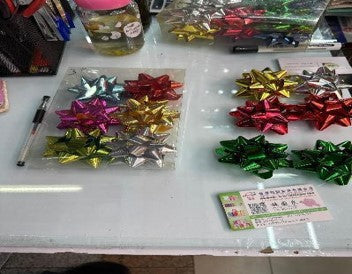 Bow – 6 Pieces per Pack, 3 Inches