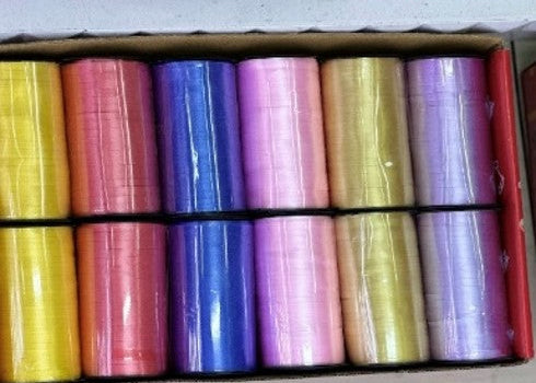 Elegant Touch Ribbons Collection - 90 m * 5mm. Asst colors