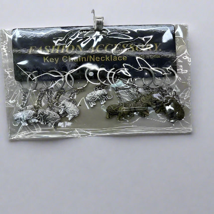 Elephant Charm Keychain: A Symbol of Strength and Wisdom