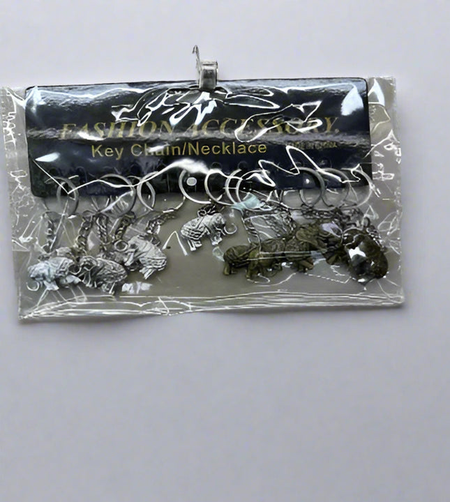 Elephant Charm Keychain: A Symbol of Strength and Wisdom