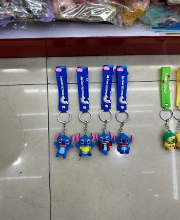 Lilo and Stitch Themed Keychains - 4 mix designs