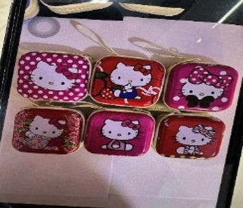 Hello Kitty Themed Coin Pouches – Mix of 6 Designs