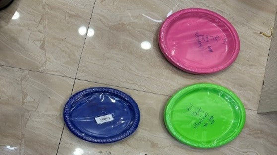 Party Plates - 10-Count Pack for Celebrations 9 inch