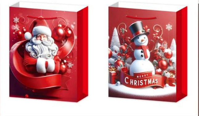 Super Giant Christmas Gift Bag – Holiday Packaging 72 × 50 × 18 cm