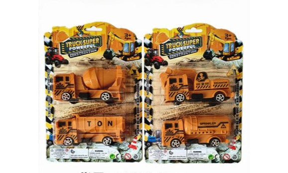 Toy Construction Cars - 2-Piece Set in 2 Different Packages