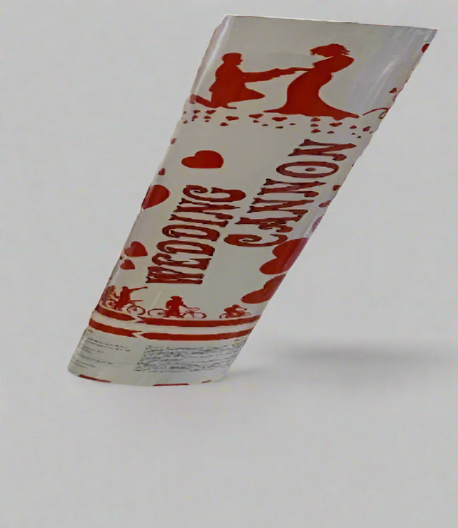 Festive Party Popper - Celebrate in Style - Red Heart