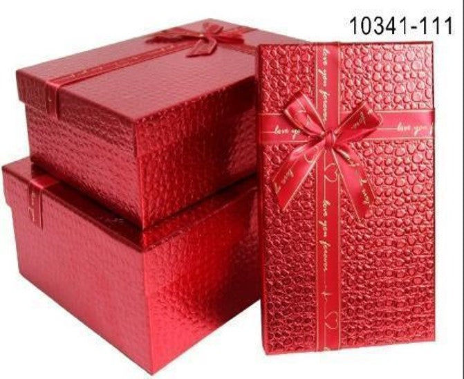 3pk Nested Box - 33,29,13 cm