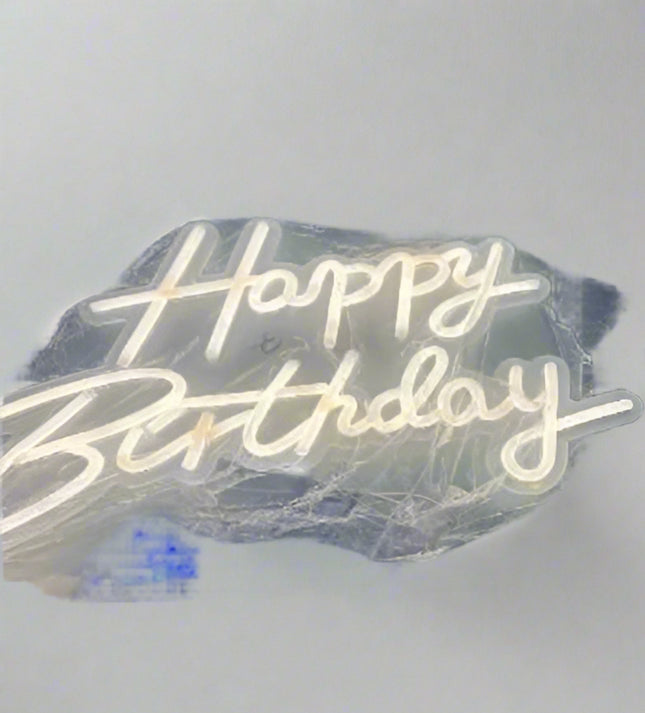 Modern LED Light  - Happy Birthday