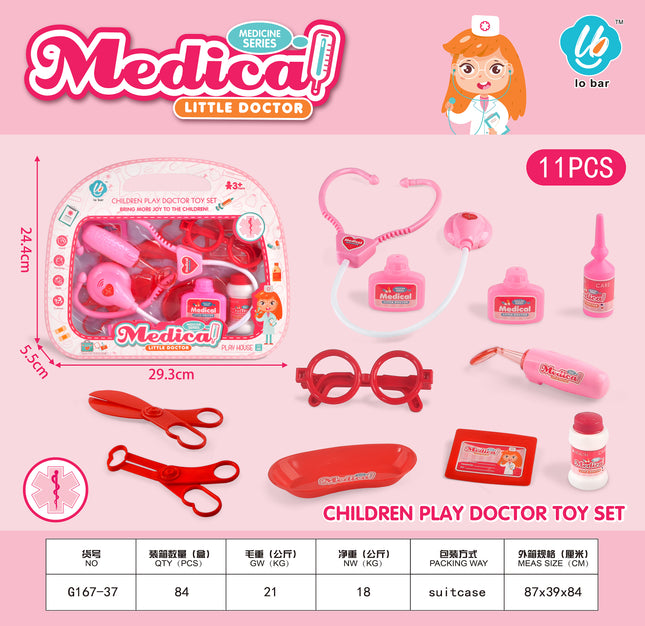 Little Doctor Medical Toy Set – Pretend Play Kit with Tools for Kids