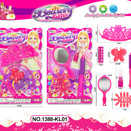 Beauty Set for Kids – Pretend Makeup & Styling Kit with Accessories