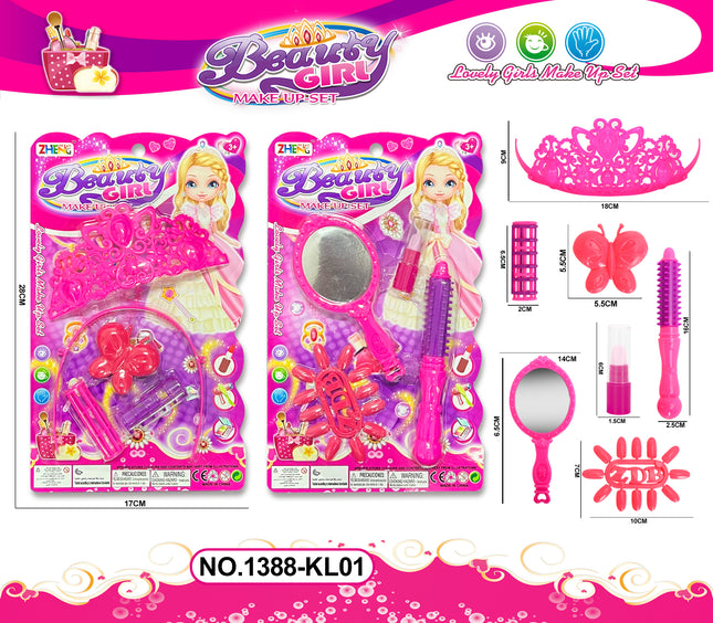 Beauty Set for Kids – Pretend Makeup & Styling Kit with Accessories