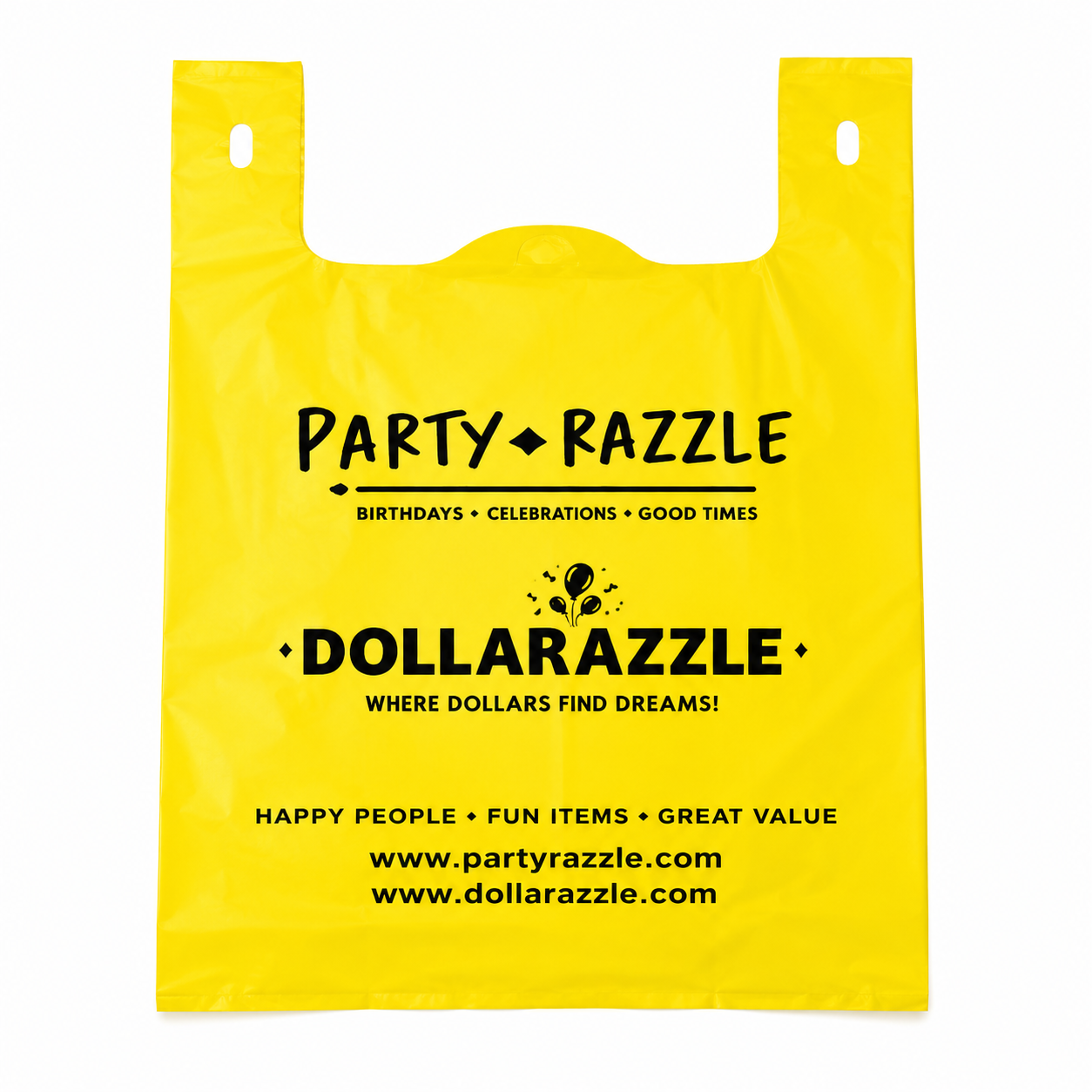 Shopping bag-Partyrazzle/ Dollarazzle