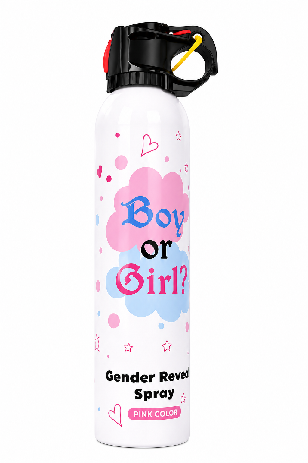 Gender Reveal Color Spray Pink