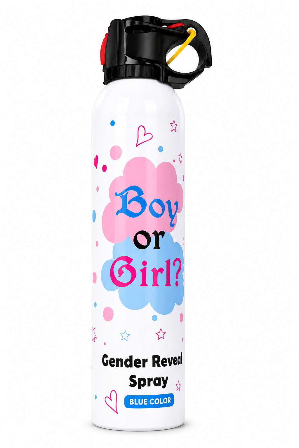 Blue Gender Reveal Spray Can