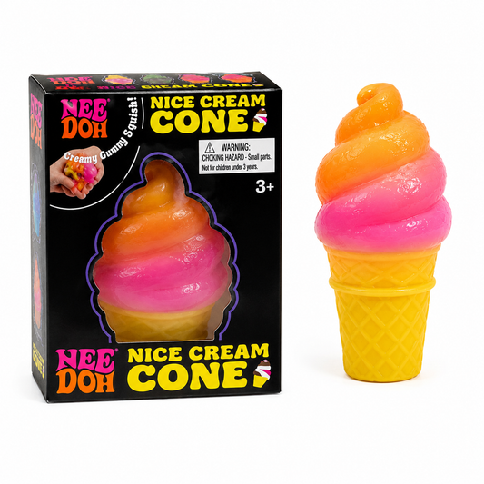 NeeDoh Nice Cream Cone Squishy Toy