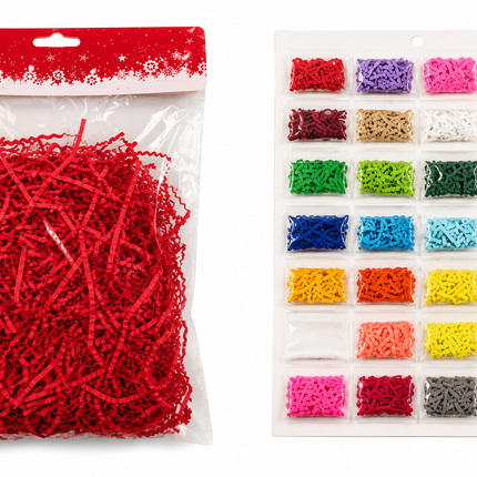 Decorative Shredded Paper Filler – Cushioning Packing Material