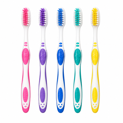 Soft Bristle Toothbrush Set 5 Pack