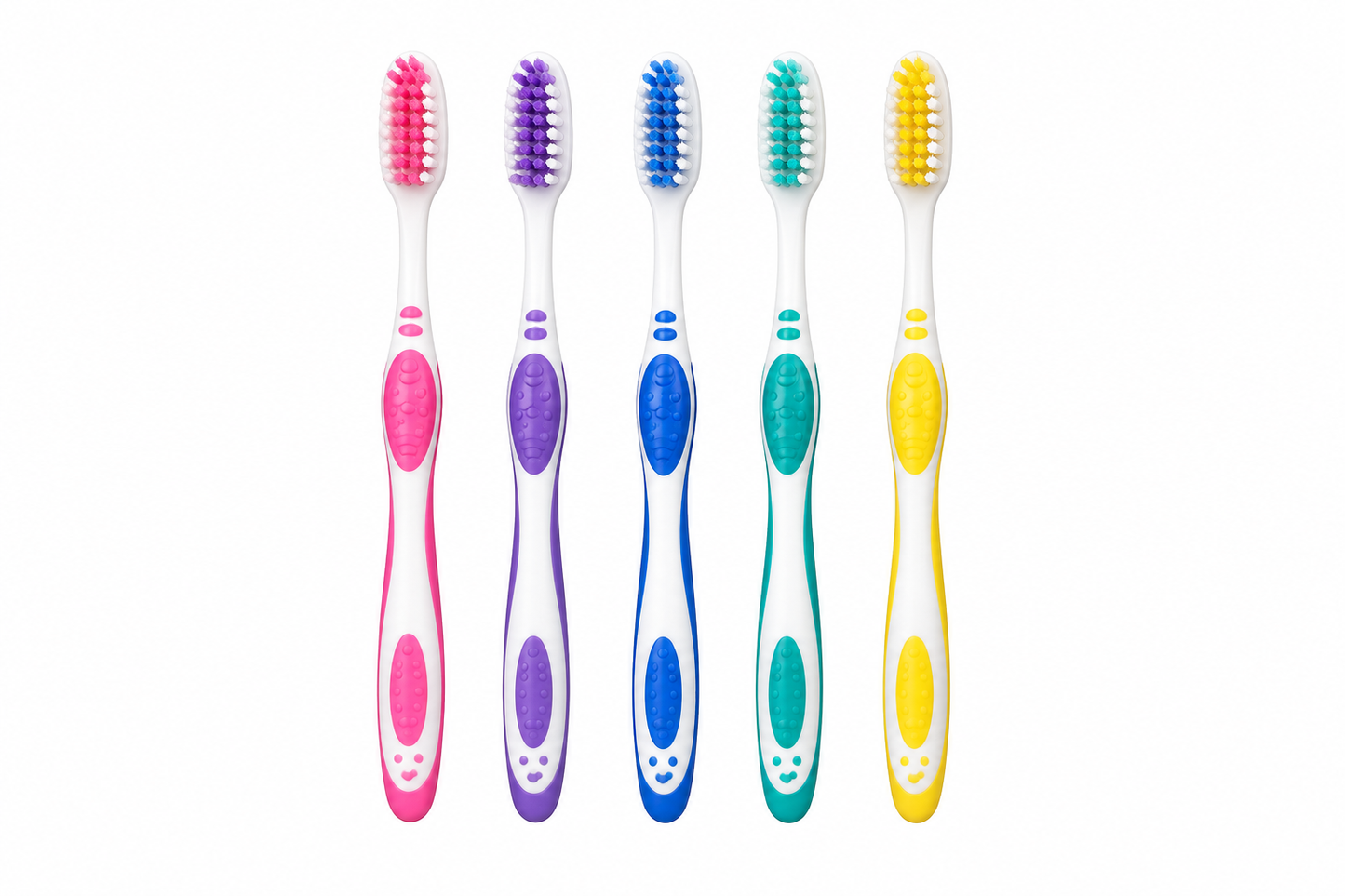 Soft Bristle Toothbrush Set 5 Pack