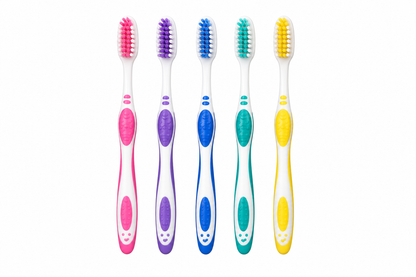 Soft Bristle Toothbrush Set 5 Pack