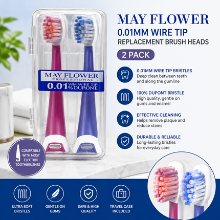 Daily Clean Toothbrush Set 2 Pack