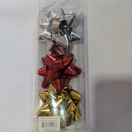 Bows – 3 Pieces per Pack, 3 Inches