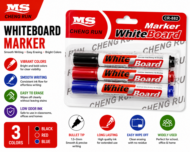 Whiteboard marker pen