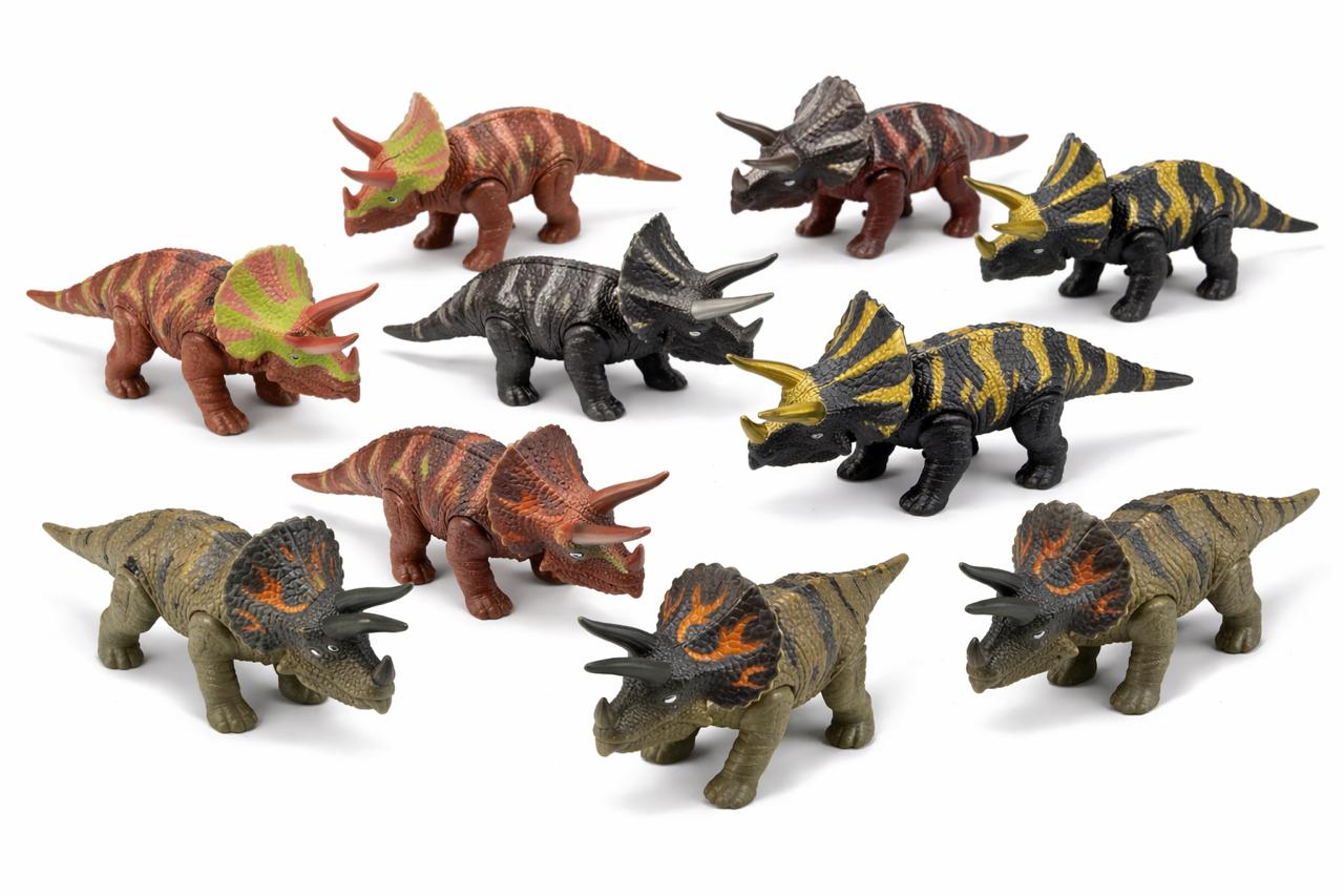Dinosaur Toy Set. 4 asst