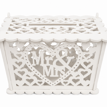 Mr & Mrs Wedding Card Box