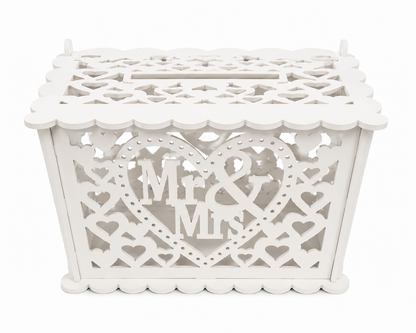 Mr & Mrs Wedding Card Box