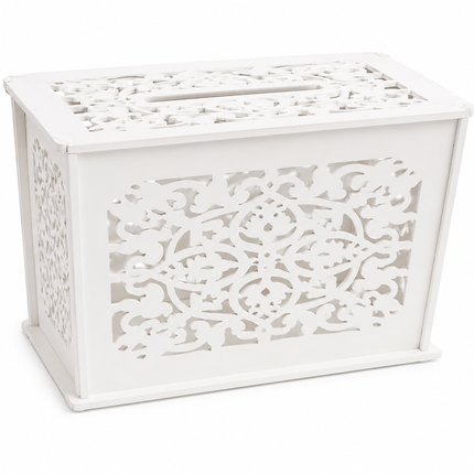 Wooden Wedding Money Box