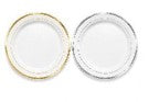 Premium Plastic Plate (20ct) 7” (Gold, Silver)