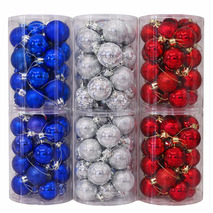 Holiday Bliss Christmas Ornaments Collection - colors