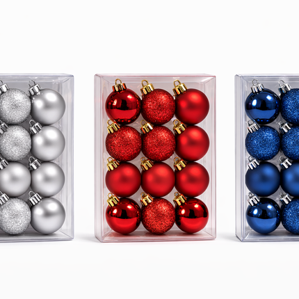 Holiday Bliss Christmas Ornaments Collection - colors