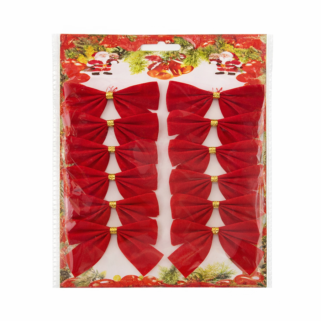 Christmas Decorative Bow Set – Holiday Gift Wrapping Bows