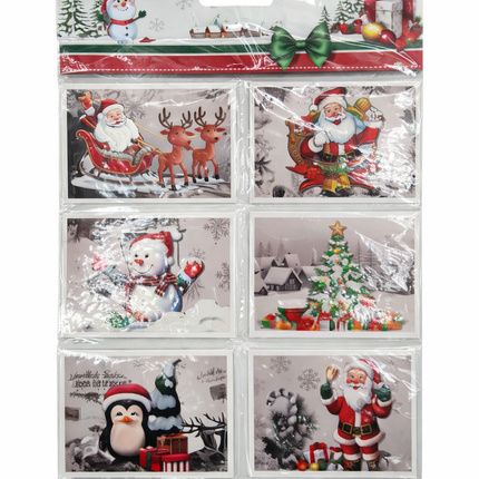 Christmas Tags – Mixed Designs (8 Pieces per Pack)