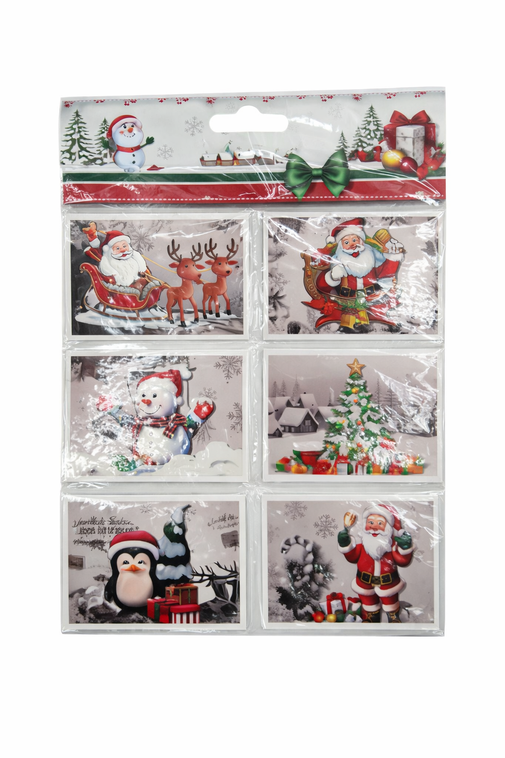 Christmas Tags – Mixed Designs (8 Pieces per Pack)