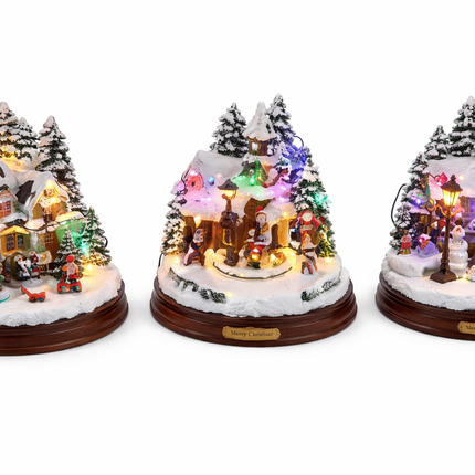Magical Christmas Spinner Music Box - USB + Battery Operated