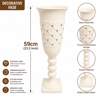 59cm Decorative Floor Vase