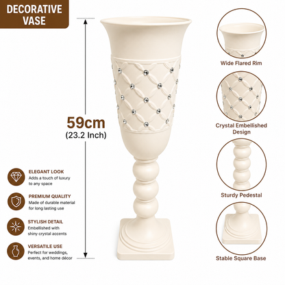 59cm Decorative Floor Vase