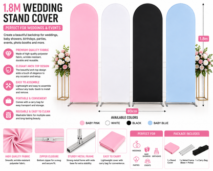 1.8M Wedding Stand Cover